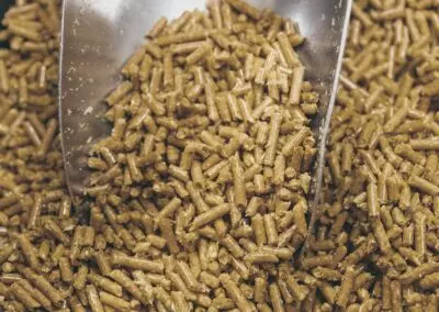 Nachhaltige Holzpellets