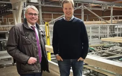FDP-Bundestagsabgeordneter Carl-Julius Cronenberg besucht die Josef Schmelter GmbH
